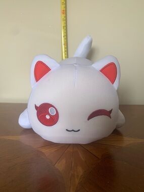 Aphmau MeeMeows LIMITED EDITION CREATOR CAT 11” Catface White & Red